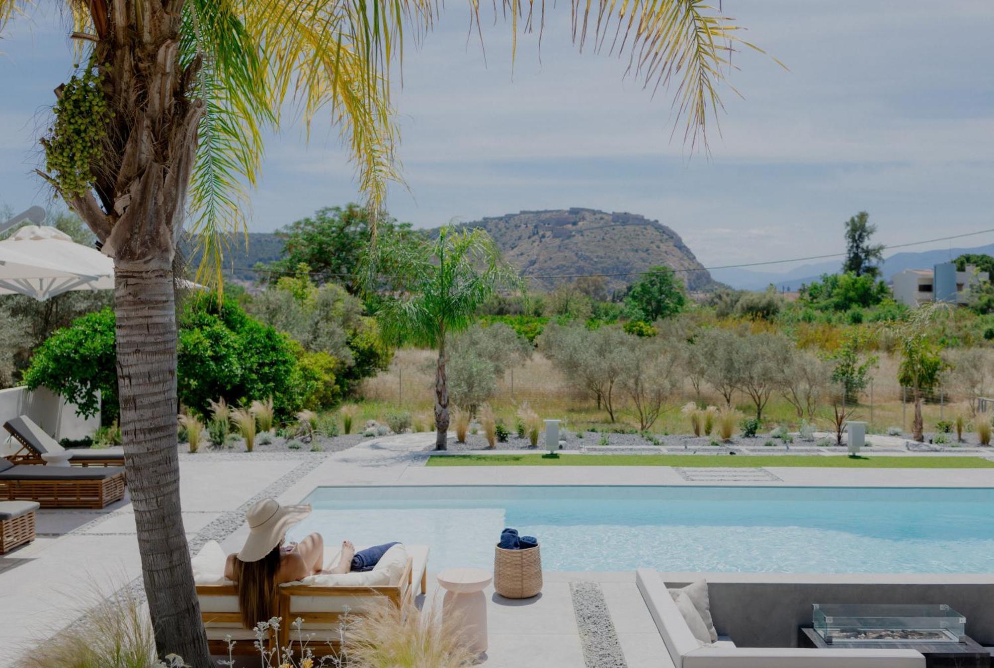 Nafplio Blue Topaz Poolside Villa Eksteriør bilde